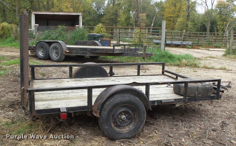 image for item K1440 Shop built equipment trailer