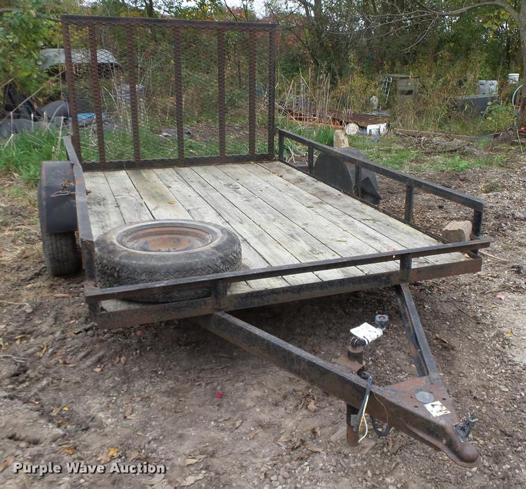 image for item K1440 Shop built equipment trailer