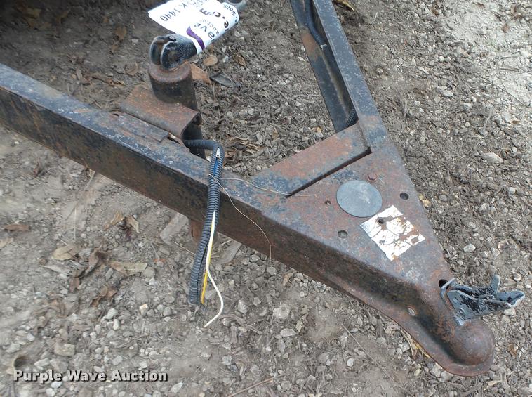 image for item K1440 Shop built equipment trailer