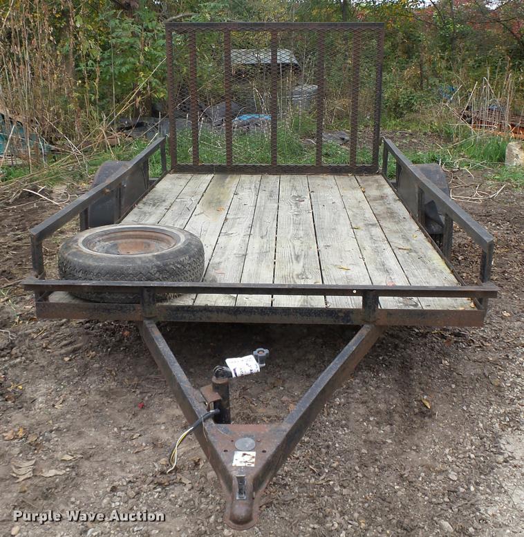 image for item K1440 Shop built equipment trailer