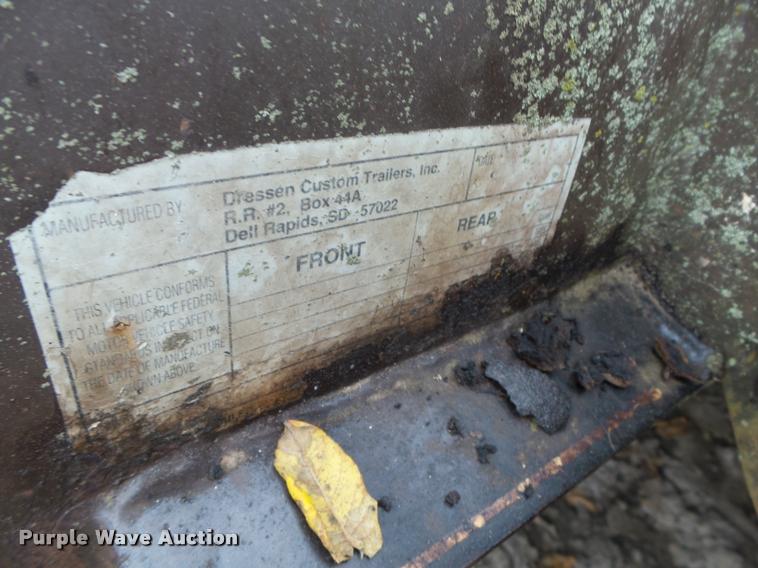 image for item K1451 Dressen equipment trailer