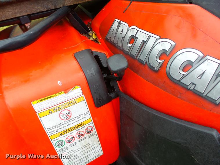 image for item K1455 2007 Arctic Cat 500 ATV