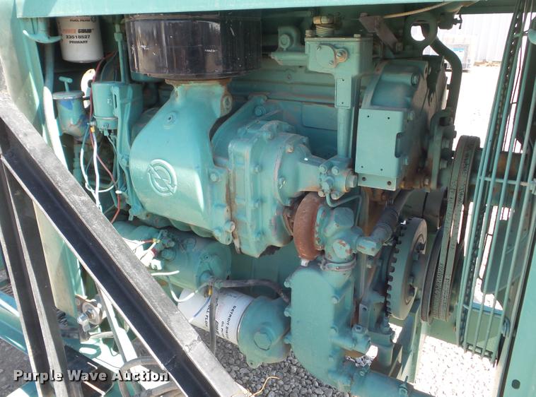 image for item L1723 Detroit pump engine trailer