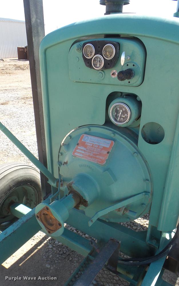 image for item L1723 Detroit pump engine trailer