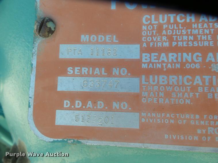 image for item L1723 Detroit pump engine trailer