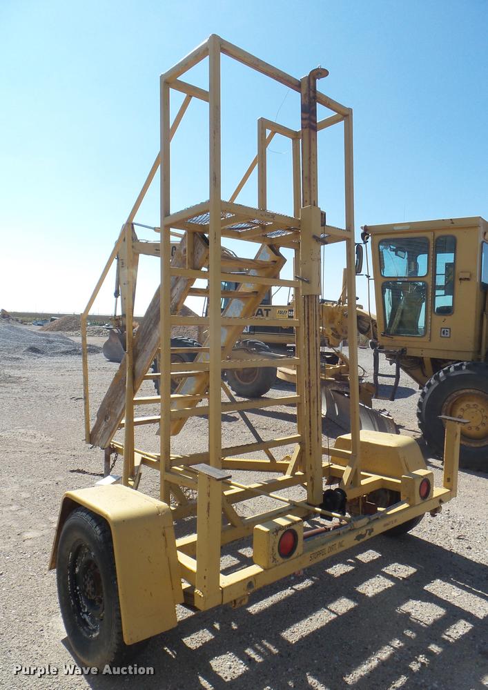 image for item L1727 Shop built laser trailer