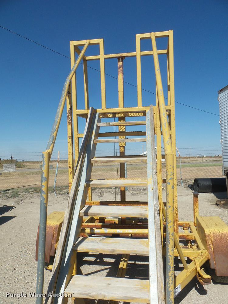 image for item L1727 Shop built laser trailer