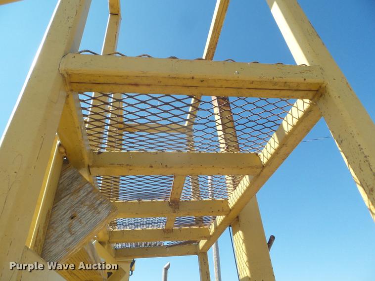 image for item L1727 Shop built laser trailer