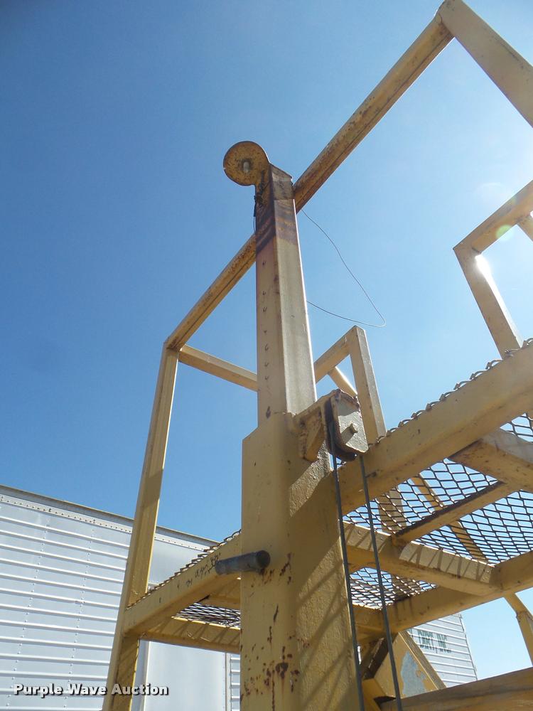 image for item L1727 Shop built laser trailer