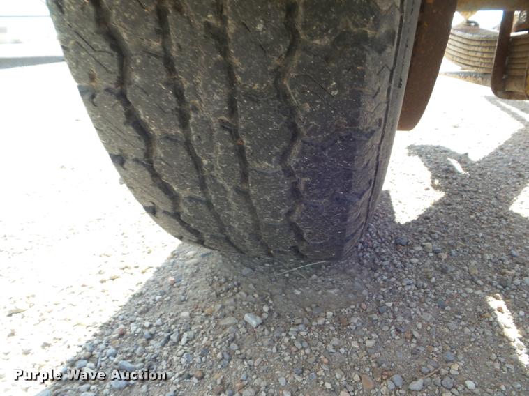 image for item L1727 Shop built laser trailer