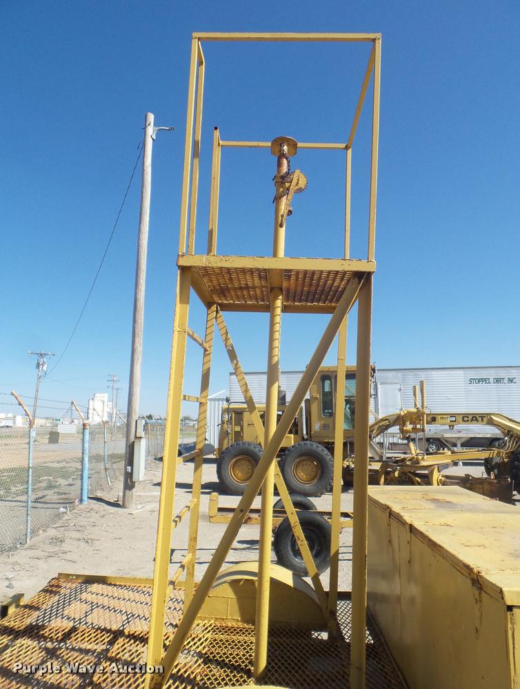 image for item L1728 Shop built laser trailer