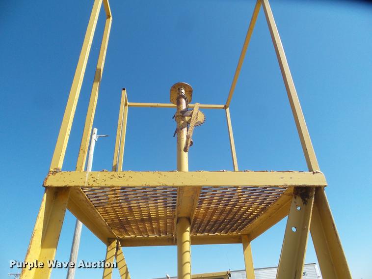 image for item L1728 Shop built laser trailer