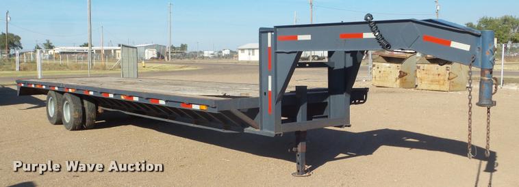 image for item L1735 2016 shop built equipment trailer