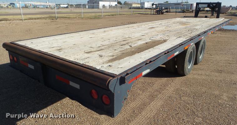 image for item L1735 2016 shop built equipment trailer