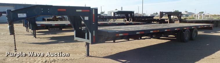 image for item L1735 2016 shop built equipment trailer