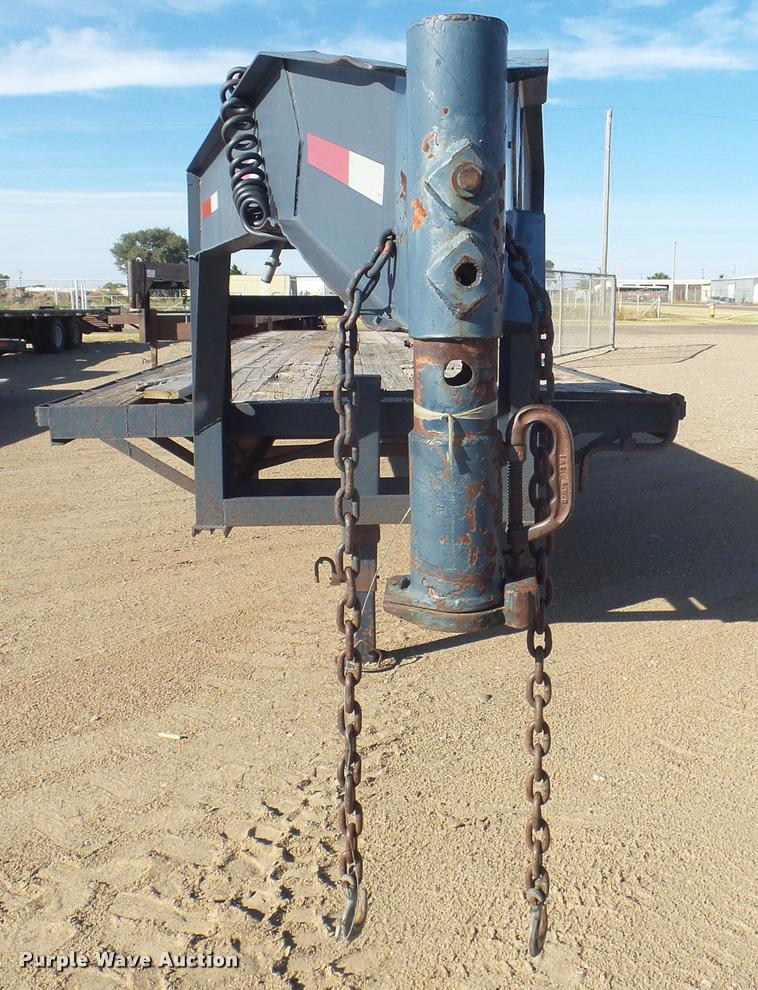 image for item L1735 2016 shop built equipment trailer