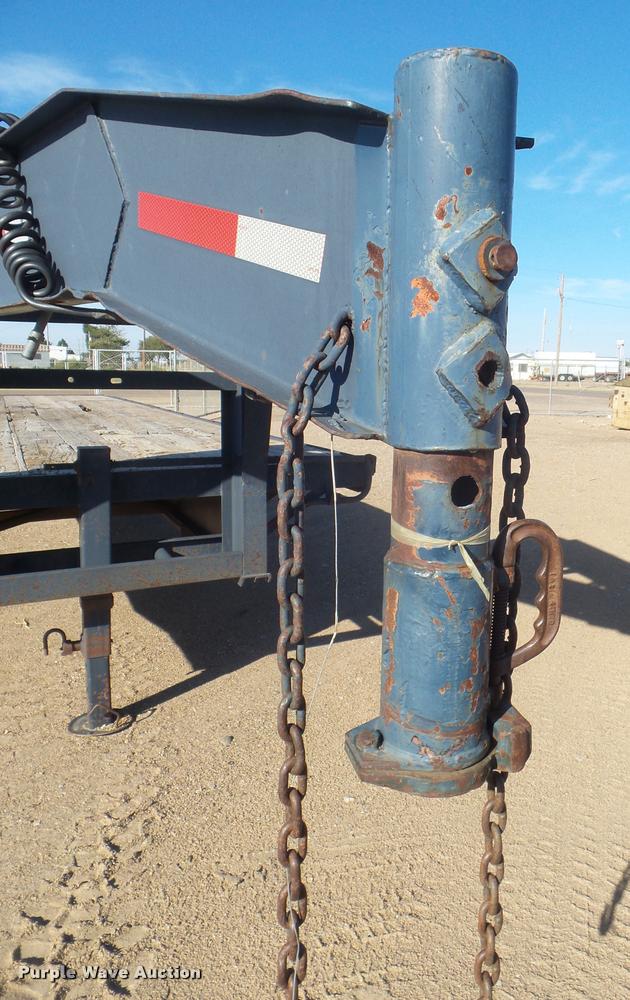 image for item L1735 2016 shop built equipment trailer