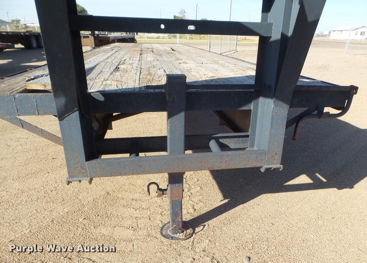 image for item L1735 2016 shop built equipment trailer