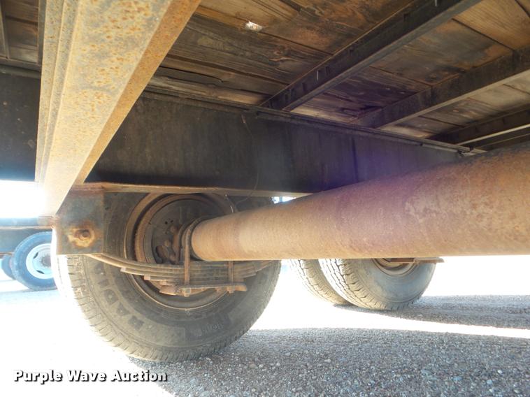 image for item L1735 2016 shop built equipment trailer