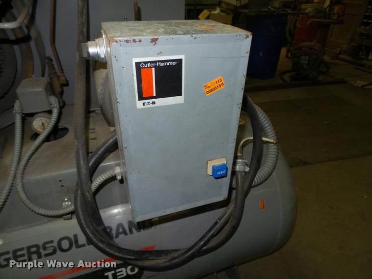 image for item L4092 1993 Ingersoll Rand T30 air compressor