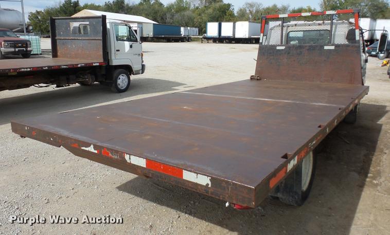 image for item L4380 1992 Isuzu NPR flatbed truck