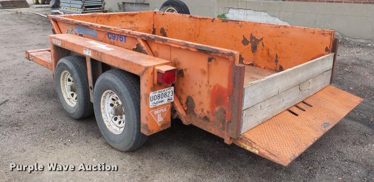 image for item AL9087 2004 JLG UT612 utility trailer