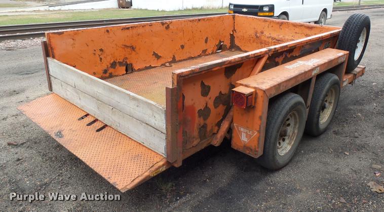 image for item AL9087 2004 JLG UT612 utility trailer