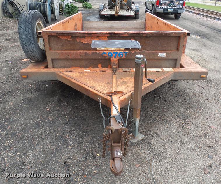 image for item AL9087 2004 JLG UT612 utility trailer