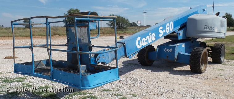 image for item BU9750 2005 Genie S60 boom lift