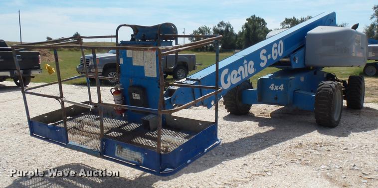 image for item BU9753 2005 Genie S60 boom lift