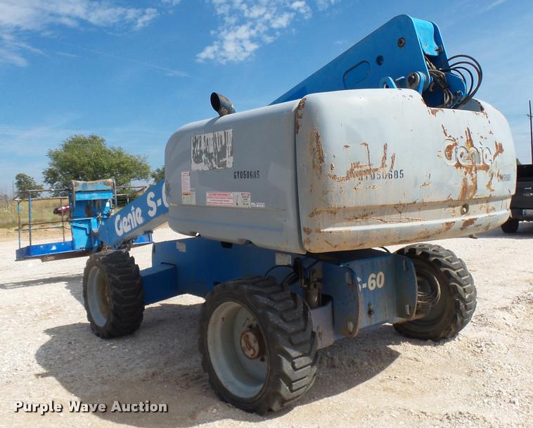 image for item BU9753 2005 Genie S60 boom lift