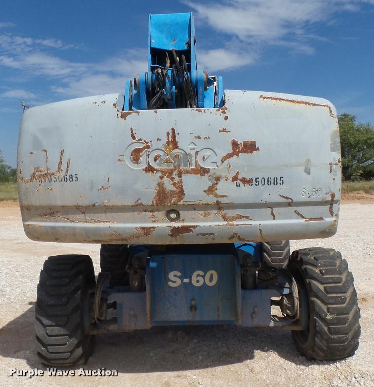 image for item BU9753 2005 Genie S60 boom lift