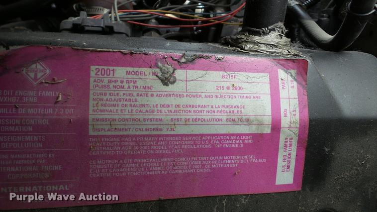 image for item DA2886 2000 Ford F750 Super Duty dump truck