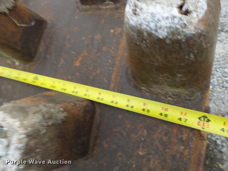 image for item DA9252 Double drum sheeps foot roller