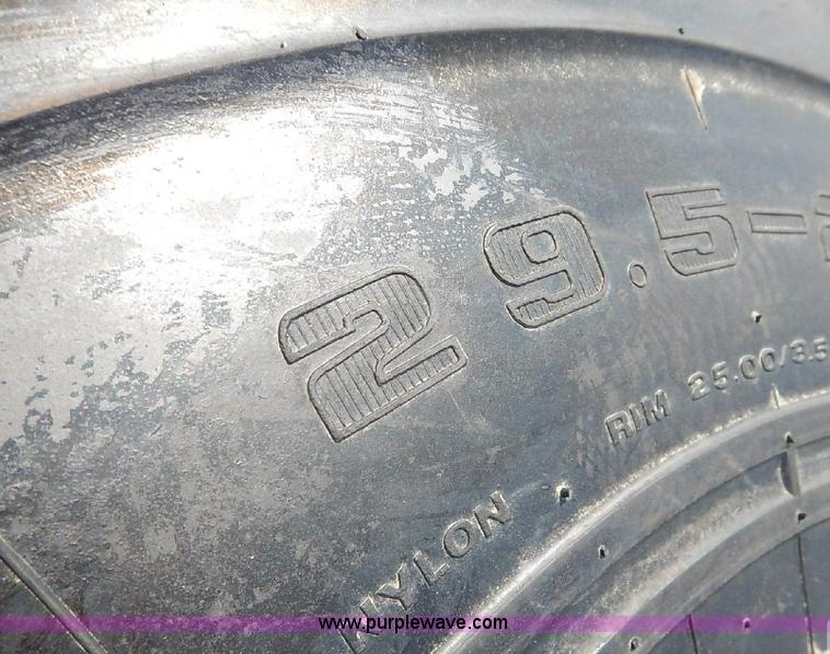 image for item F1404 (4) 29.5x25 loader tires