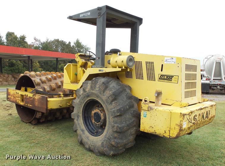 image for item K1079 Saki SV500TF single drum vibratory roller