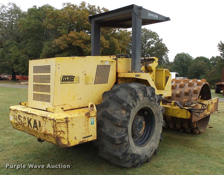 image for item K1079 Saki SV500TF single drum vibratory roller