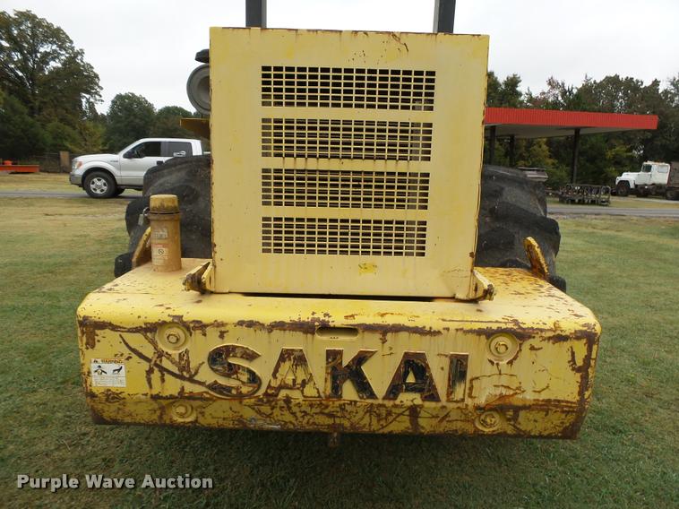 image for item K1079 Saki SV500TF single drum vibratory roller