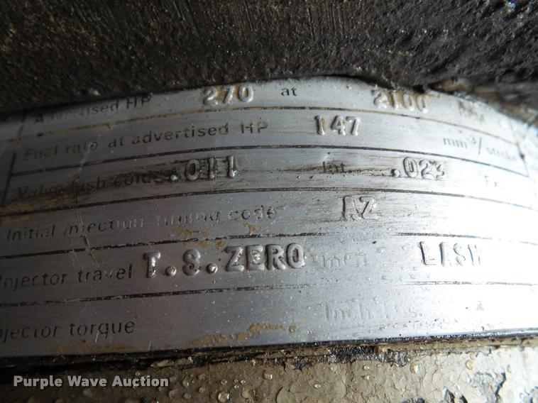 image for item K1086 1978 Ford 9000 dump truck