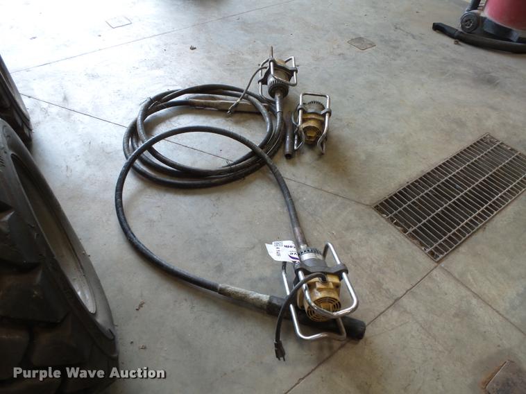 image for item K1409 (2) concrete vibrators