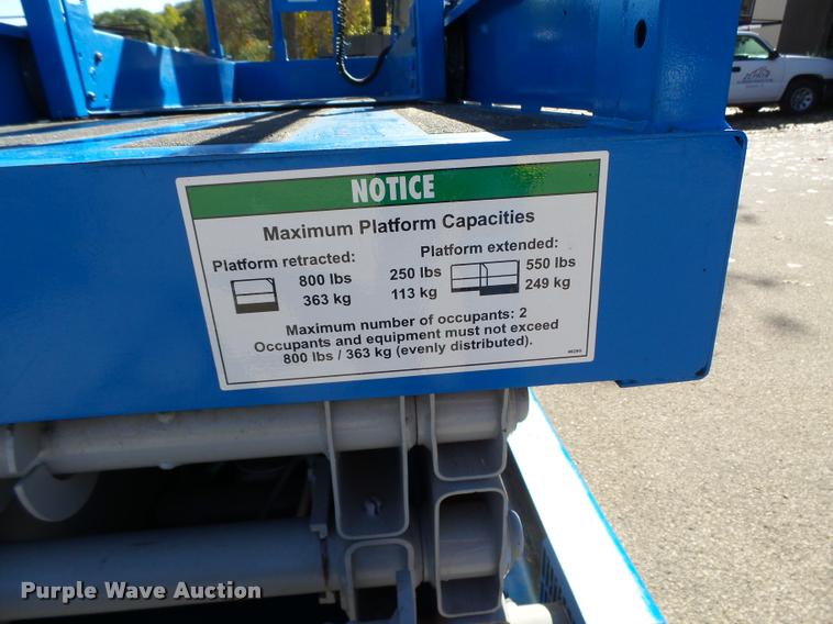 image for item K1430 1999 Genie GS2032 scissor lift