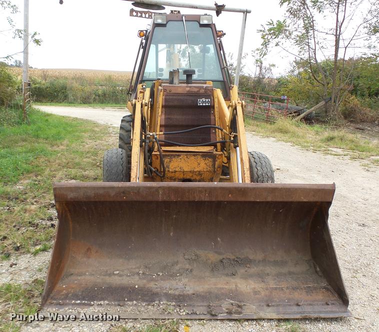image for item K1456 1984 Case 580E backhoe