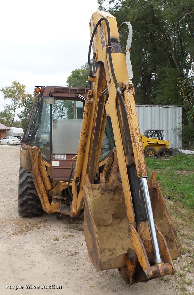 image for item K1456 1984 Case 580E backhoe