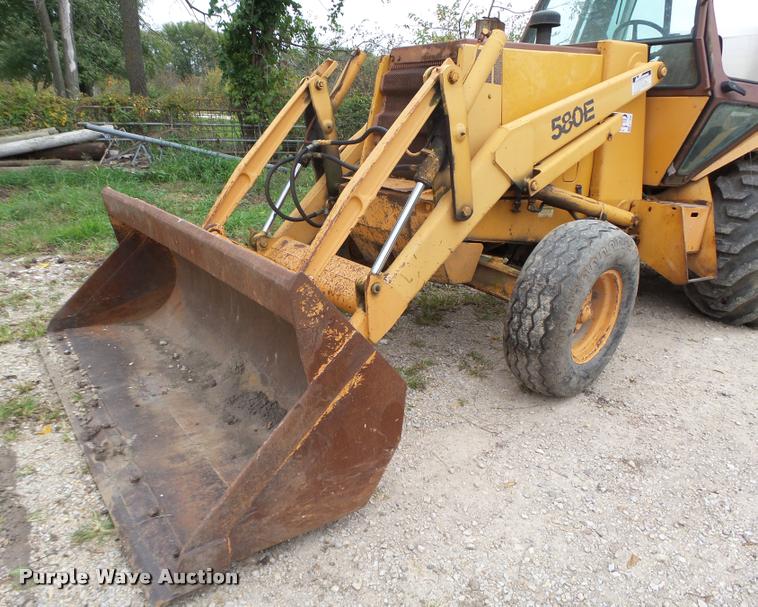 image for item K1456 1984 Case 580E backhoe