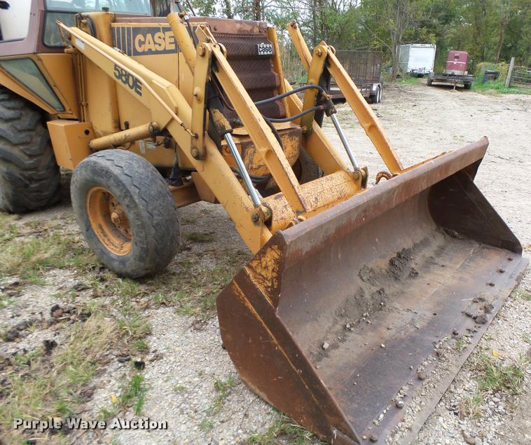 image for item K1456 1984 Case 580E backhoe