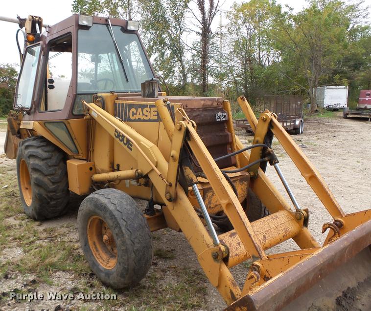 image for item K1456 1984 Case 580E backhoe