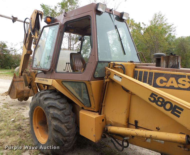 image for item K1456 1984 Case 580E backhoe