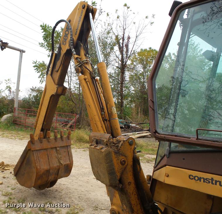 image for item K1456 1984 Case 580E backhoe