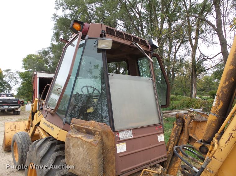image for item K1456 1984 Case 580E backhoe