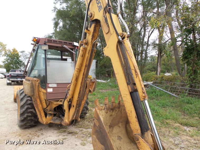 image for item K1456 1984 Case 580E backhoe